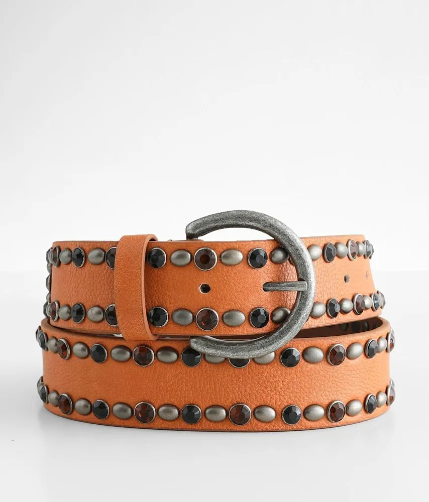 Free People Rockaway Studded Leather Belt