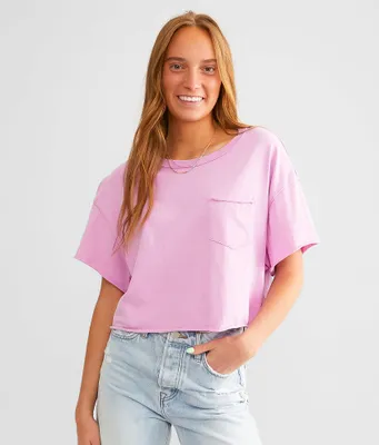 Free People Fade Into You Cropped T-Shirt