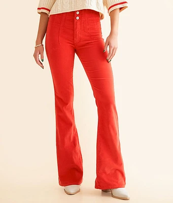 Free People Jayde Corduroy Flare Stretch Pant