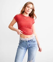 Free People Protagonist Cropped T-Shirt