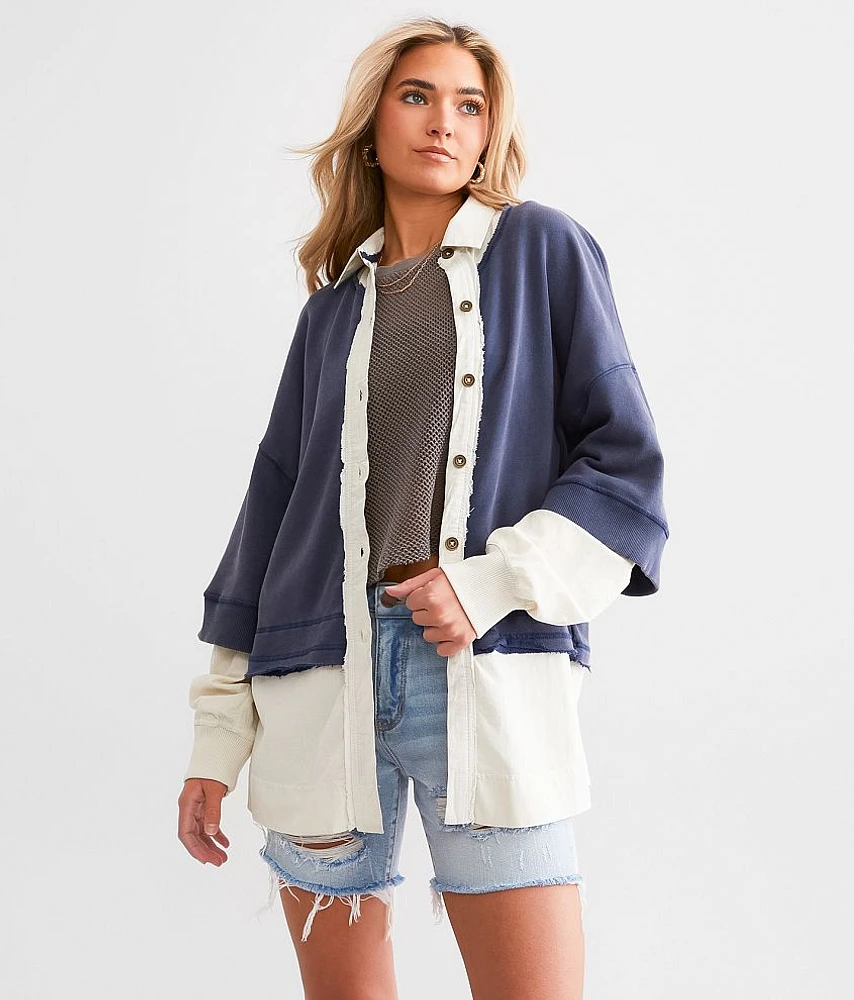 Free People Rebel Oversized Cardigan