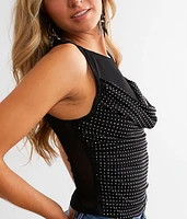 Mirrorball Cropped Tank Top