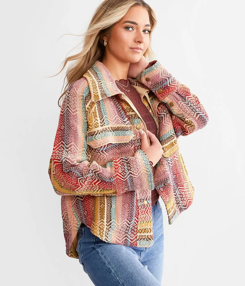 Free People Rainbow Rays Jacket