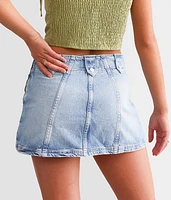 We The Free Runaway Denim Mini Skirt