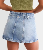 We The Free Runaway Denim Mini Skirt