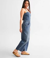 We The People Je Suis Pret Denim Barrel Jumpsuit