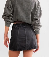 Runaway Denim Mini Skirt