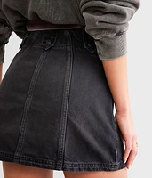 Runaway Denim Mini Skirt