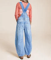 We The Free Good Luck Barrel Overalls