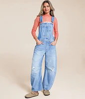 We The Free Good Luck Barrel Overalls