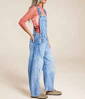 We The Free Good Luck Barrel Overalls