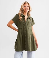 Ronnie Poplin Mini Dress