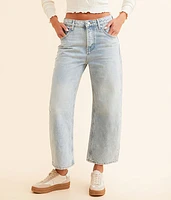 Deep Trance Dropped Boyfriend Cropped Jean