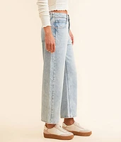 Deep Trance Dropped Boyfriend Cropped Jean