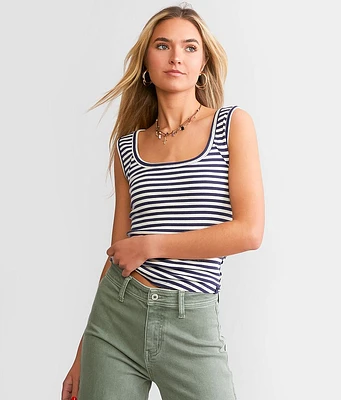 Free People Hummingbird Striped Tank Top