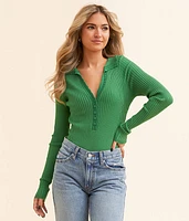 Free People Ready For It Henley Bodysuit