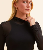 On Air Turtleneck Top