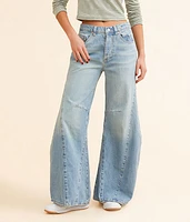 Free People Eden High Slouchy Wide Leg Jean