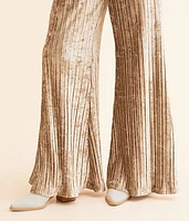 Star Sign Velvet Flare Pant