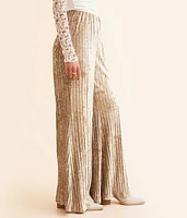 Star Sign Velvet Flare Pant