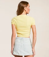 Cassie Cropped Cardigan Sweater