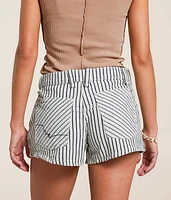 Now Or Never Striped Railroad Short