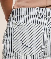 Now Or Never Striped Railroad Short