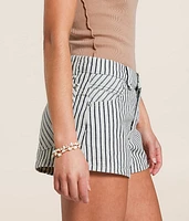Now Or Never Striped Railroad Short