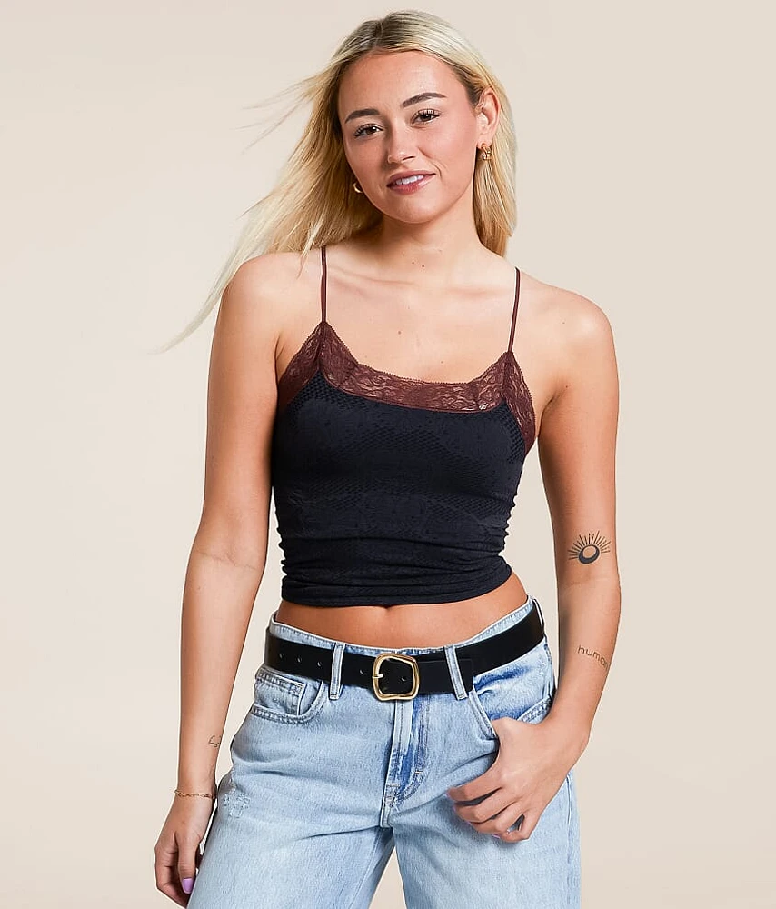Jules Seamless Cropped Cami Tank Top