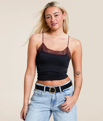 Jules Seamless Cropped Cami Tank Top
