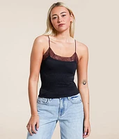 Jules Seamless Cropped Cami Tank Top