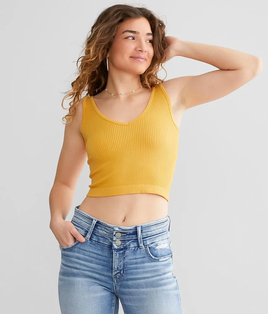 Free People Ribbed Brami Tank Top