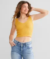 Free People Ribbed Brami Tank Top