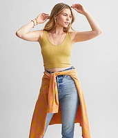 Ribbed Brami Tank Top