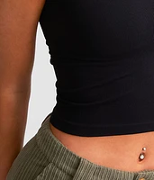 Intimately Clean Lines Cropped Tank Top