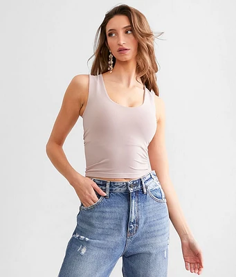 Free People Clean Lines Cropped Muscle Cami