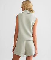 Leigh Turtleneck Tank Top