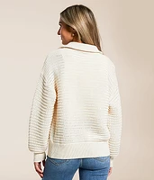 Tara Half Zip Sweater