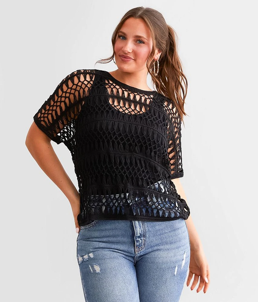 Daytrip Crochet Sweater