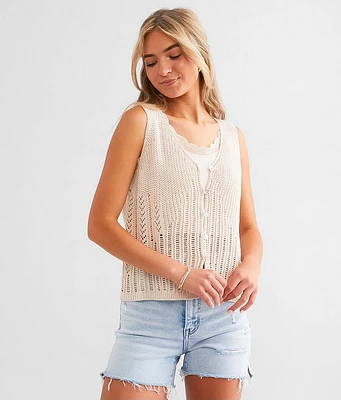 Knit Sweater Vest