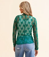 Floral Lace Top