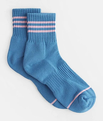 BKE Striped Ankle Socks