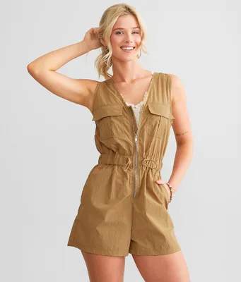 Very J Nylon Romper