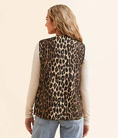 Front Tie Quilted Vest