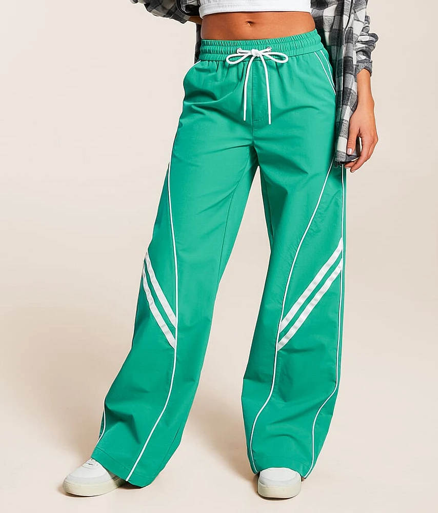 Retro Striped Stretch Track Pant