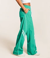 Retro Striped Stretch Track Pant