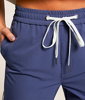 Striped Stretch Track Pant