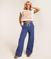Striped Stretch Track Pant