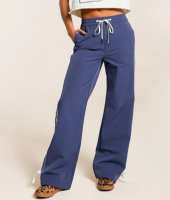 Striped Stretch Track Pant