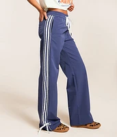 Striped Stretch Track Pant